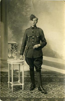 Bidprentje soldaat, Eerste Wereldoorlog