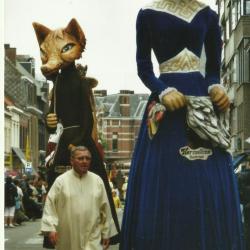 Hermeline en Reinaert in de Canteclaerstoet