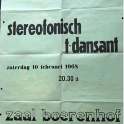 Affiche stereofonisch t-dansant