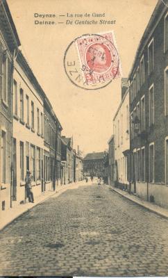 De Deinse Gentpoortstraat in de jaren 1920