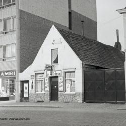 Café 'De Molenberg' op de Markt van Deinze