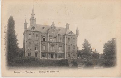 Het kasteel van Vosselare voor de Eerste Wereldoorlog