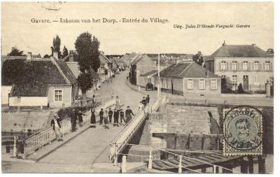 111 WS Inkoom van het Dorp - Entrée du Village 1922.jpg