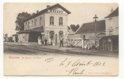 246 WS postkaart station gavere 1902.jpg