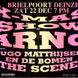 Affiche Brielpoort X-mas Show, Deinze, 1990