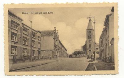 Gaver Kerkstraat met Kerk