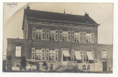 Gavere Villa Eggermont - Langlois - des Hirondelles ... Achterkant 1908