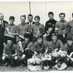 De kampioenenploeg van Sparta Petegem van het seizoen 1968-1969