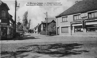 De Karel Lodewijk Maenhoutstraat te Sint-Martens-Latem