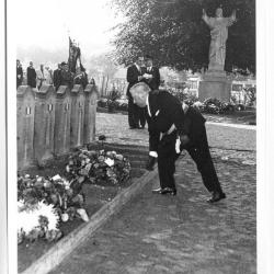 Franse soldaten op het kerkhof van Nazareth