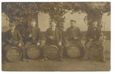 mensen brouwerij Latte 1911