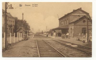 Postkaart Station Gavere