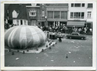 Luchtballon op de markt Deinze 