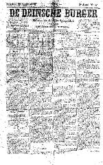De Deinsche Burger: Zondag 10 september 1882