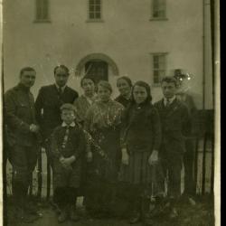 De familie Minne op de vlucht tijdens WOI