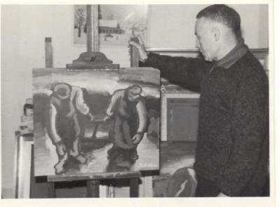 Kunstschilder Henri De Cocker (1908-1978) - Vurste