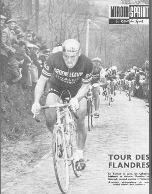 Tuur 'El Toro' Decabooter wint de Ronde van Vlaanderen van 1960