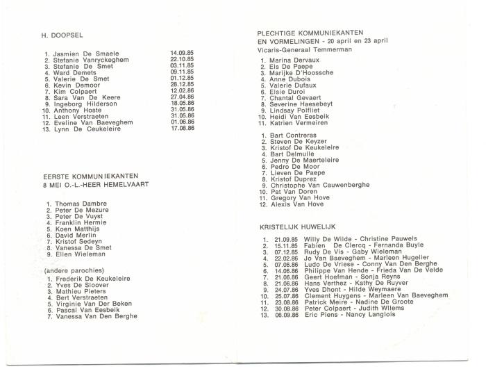 006b JMS St.-Petrusparochie Dikkelvenne - Kermis 1985-1986.jpg