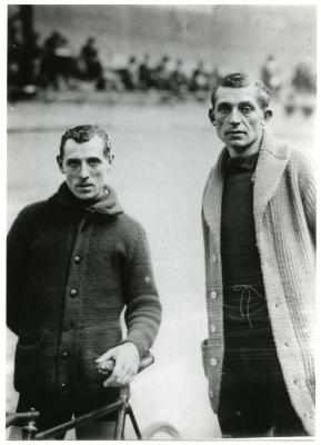 Lucien Buysse en Jules Van Hevel