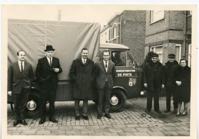 De eerste vrachtwagen van de gemeente De Pinte