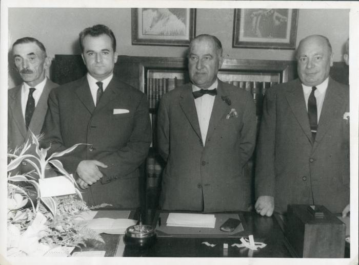 Het Pints college van Burgemeester en Schepenen anno 1961